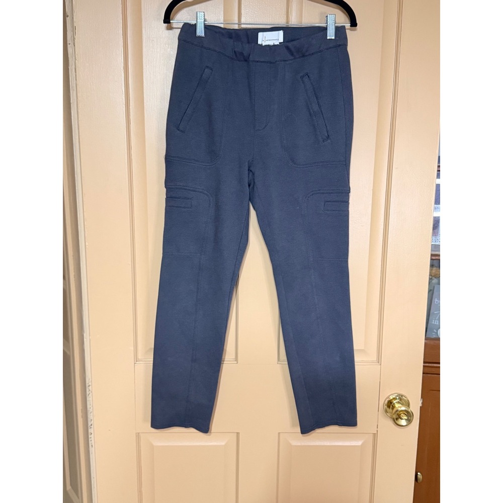 Anthropologie Daily Practice Cargo Pants Gray Knit Pull On Utility Trousers‎ S
